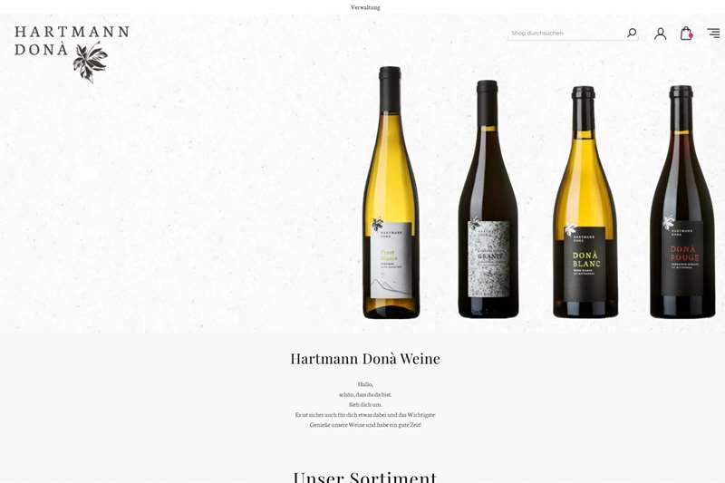 Hartmann Donà Weine